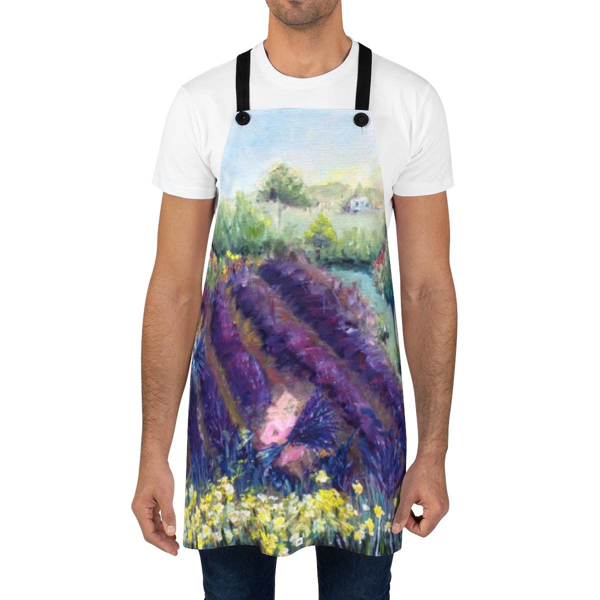 Lavanda provenzal Delantal