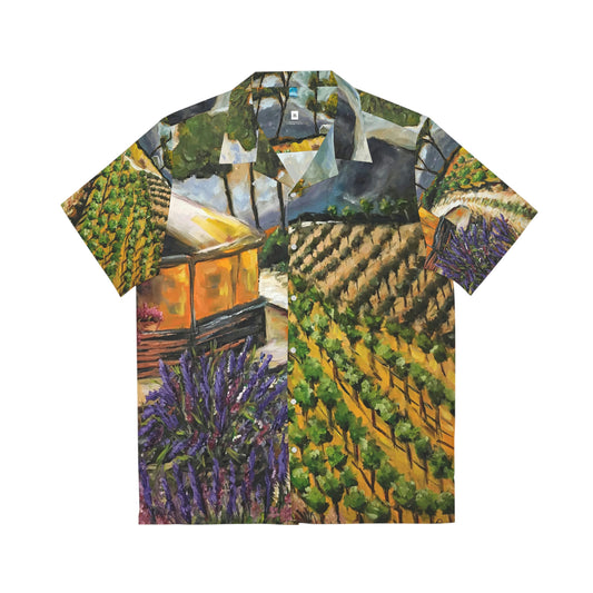 Summer Vines Original Landscape Men's Hawaiian Shirt