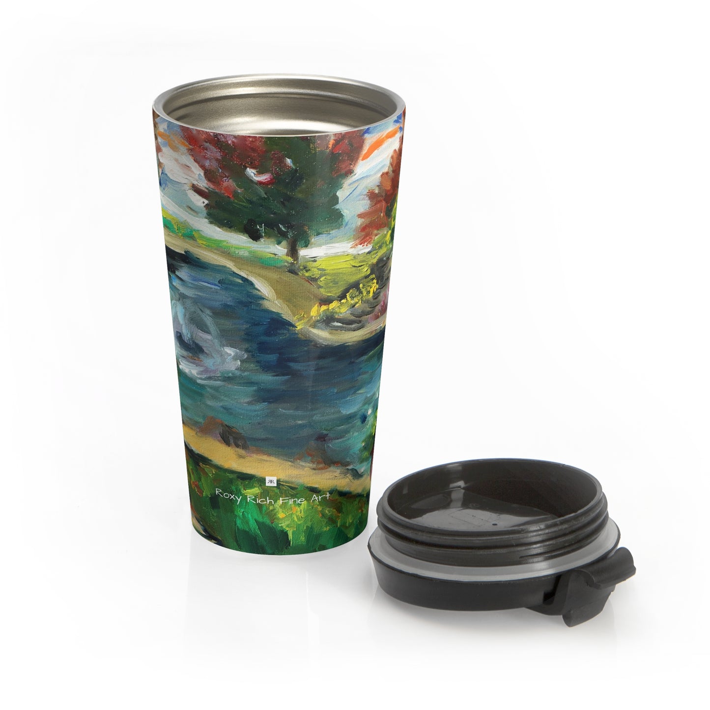 Temecula Duck Pond Stainless Steel Travel Mug