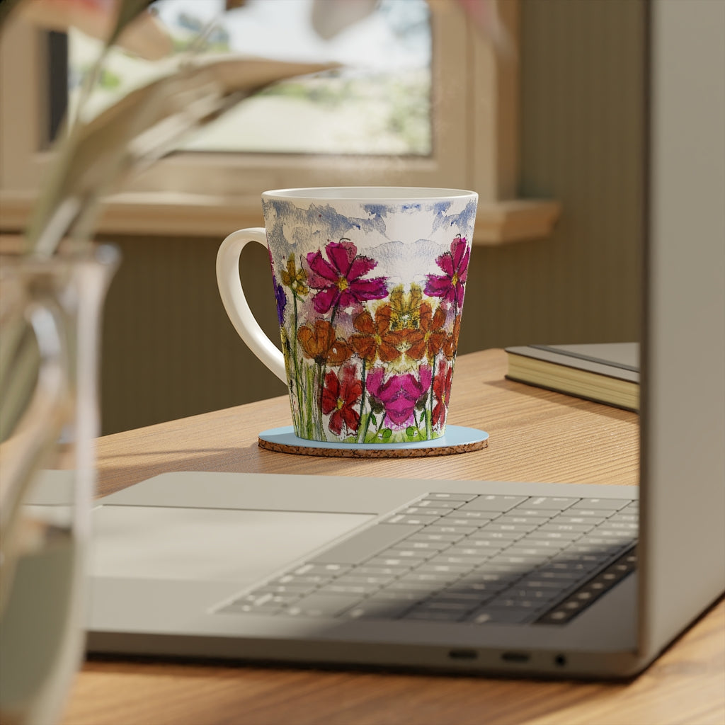 Tasse à café au lait Cosmos, 12 oz