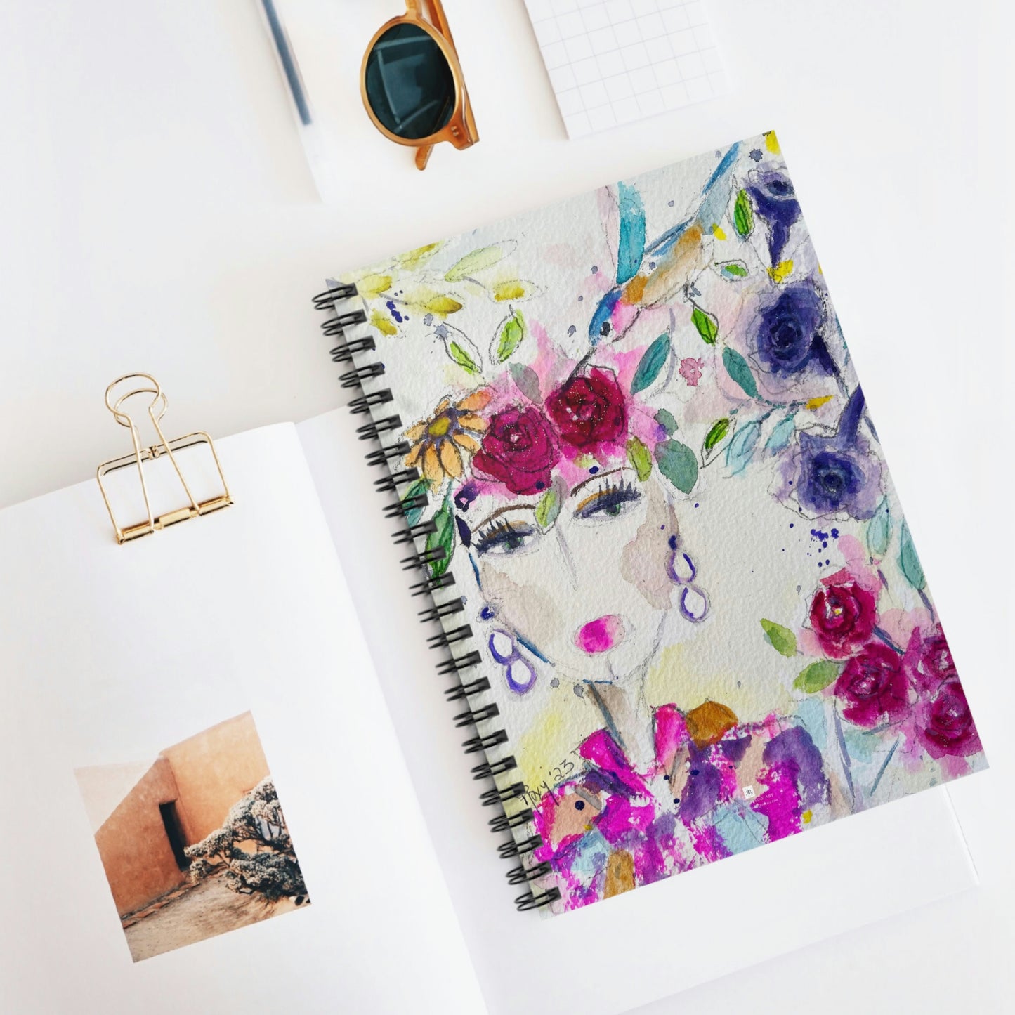 Colibrí de alta costura Cuaderno de espiral