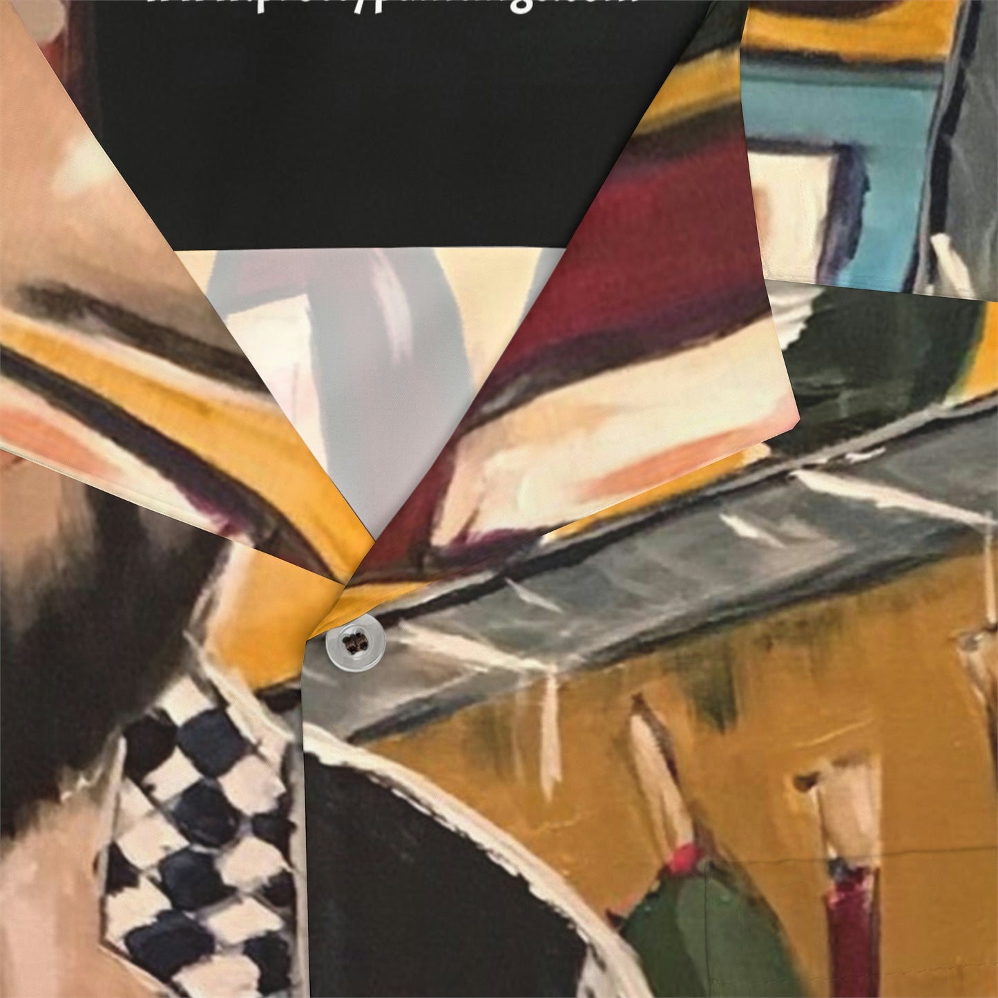 Here Doll - Original Hot Guy Bartender Painting Chemise hawaïenne pour hommes