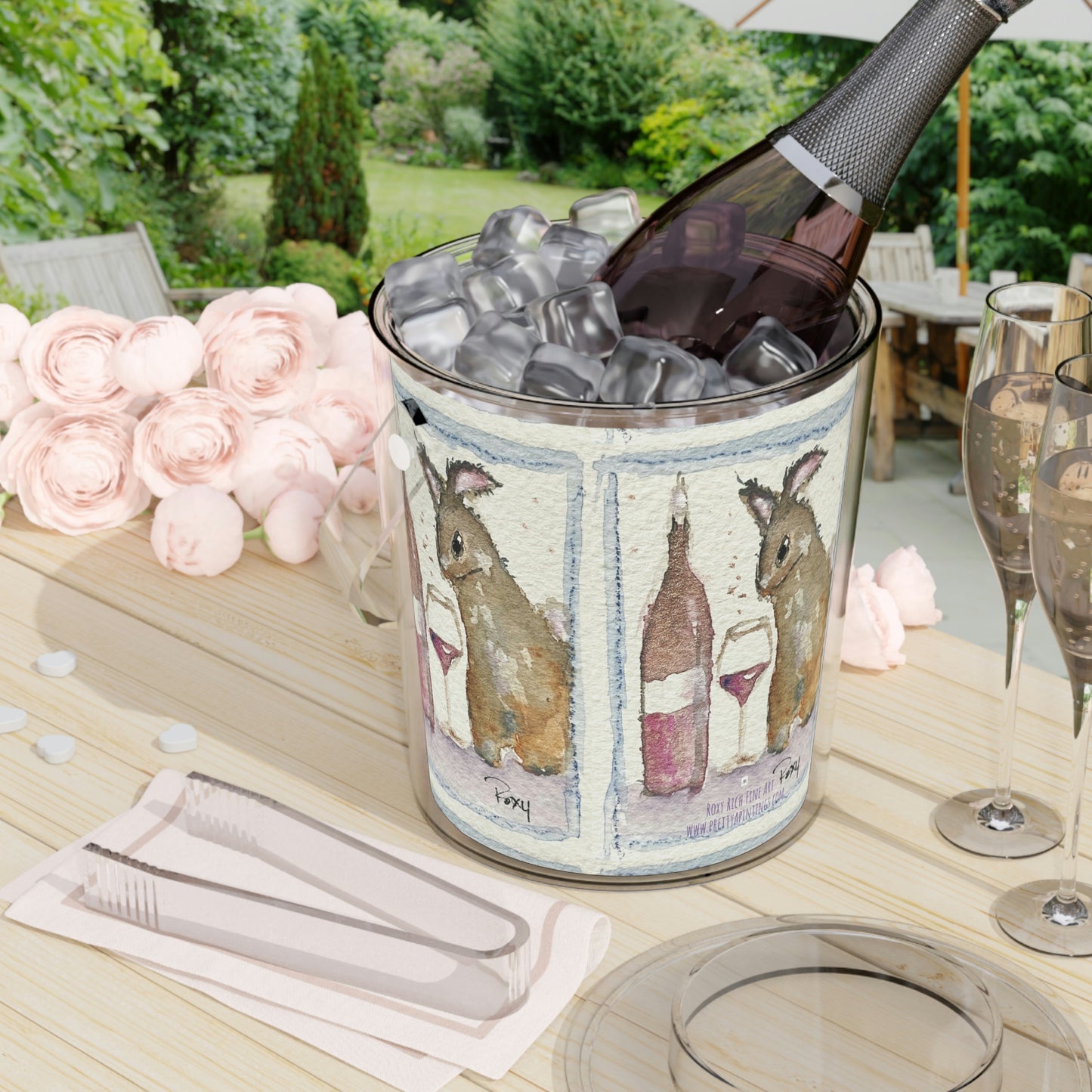 Drunk Bunny 2 Ice Bucket