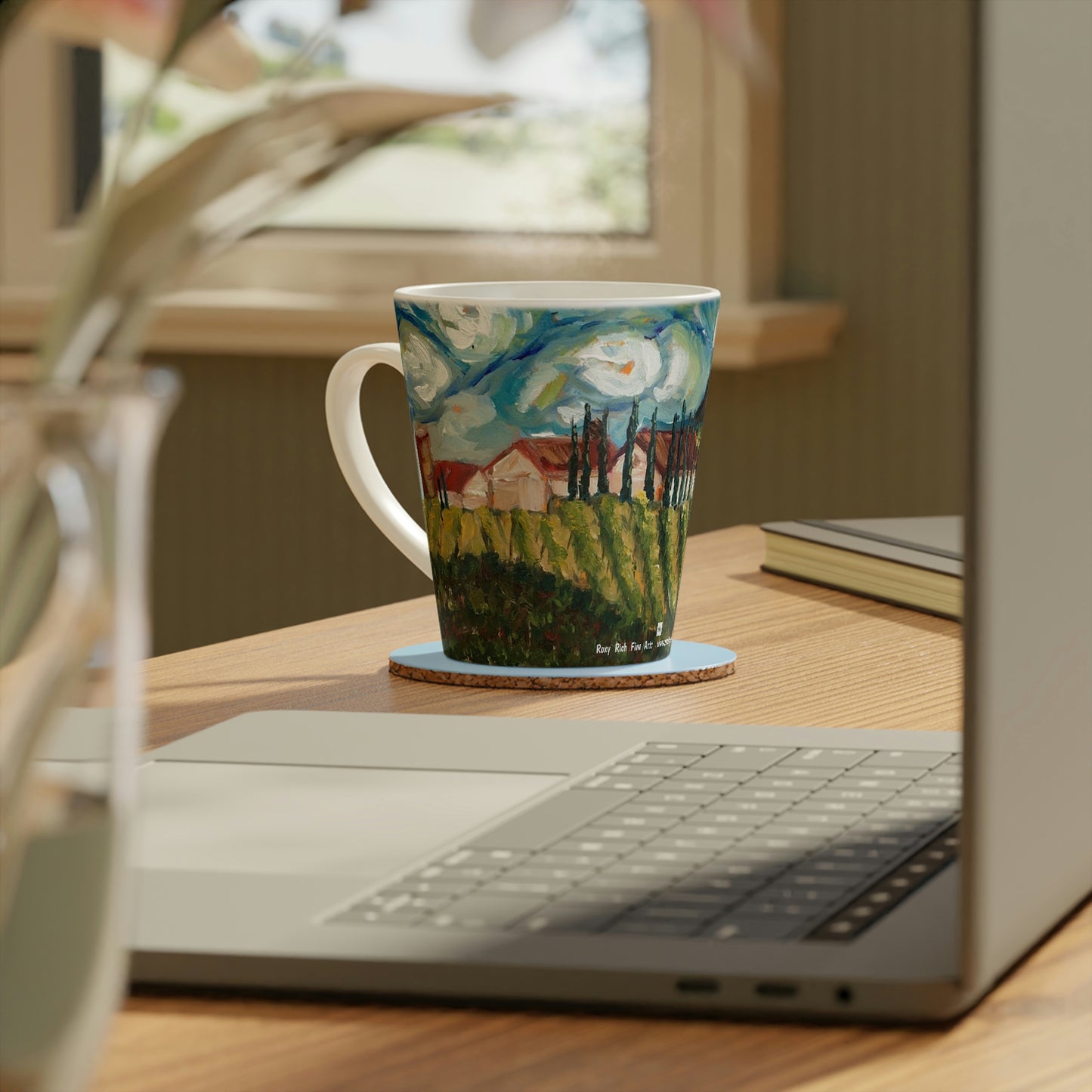 Avensole Vineyard and Winery Temecula Latte Mug, 12oz