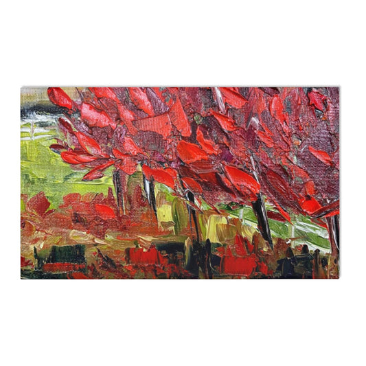 Abstract Maples Fall Area Rug