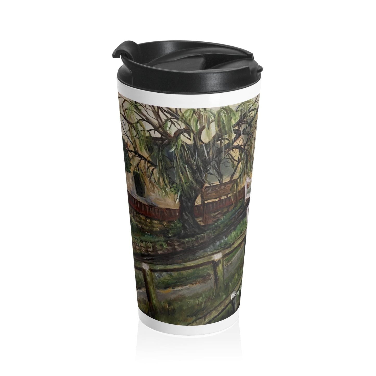 Lower Slaughter Country Inn Cotswolds Stainless Steel Travel Mug
