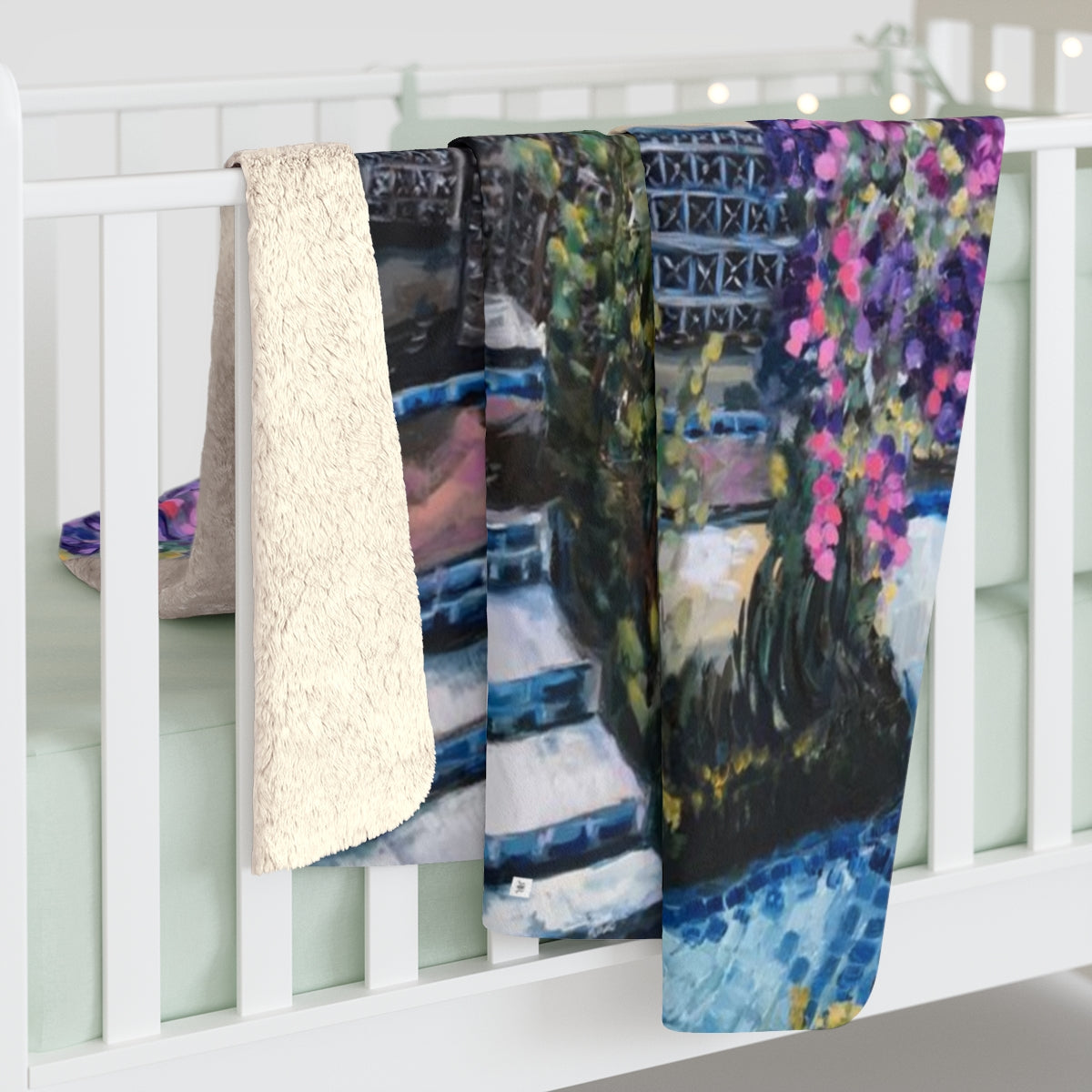 Couverture Polaire Sherpa Glycine de Paris (Le Grande Mosquée)