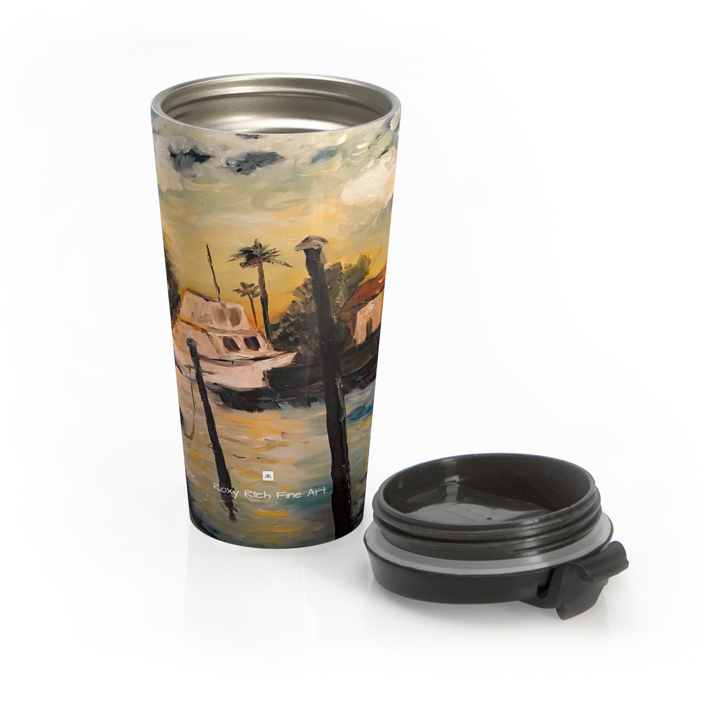 Taza de viaje de acero inoxidable Jeanne's Harbour