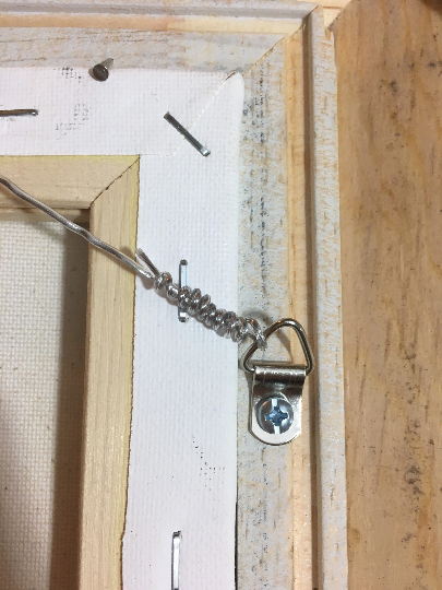 Champ de marguerites Peinture à l’huile originale 9 x 12 Encadrée