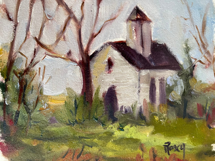 Oil Painting Greeting Card