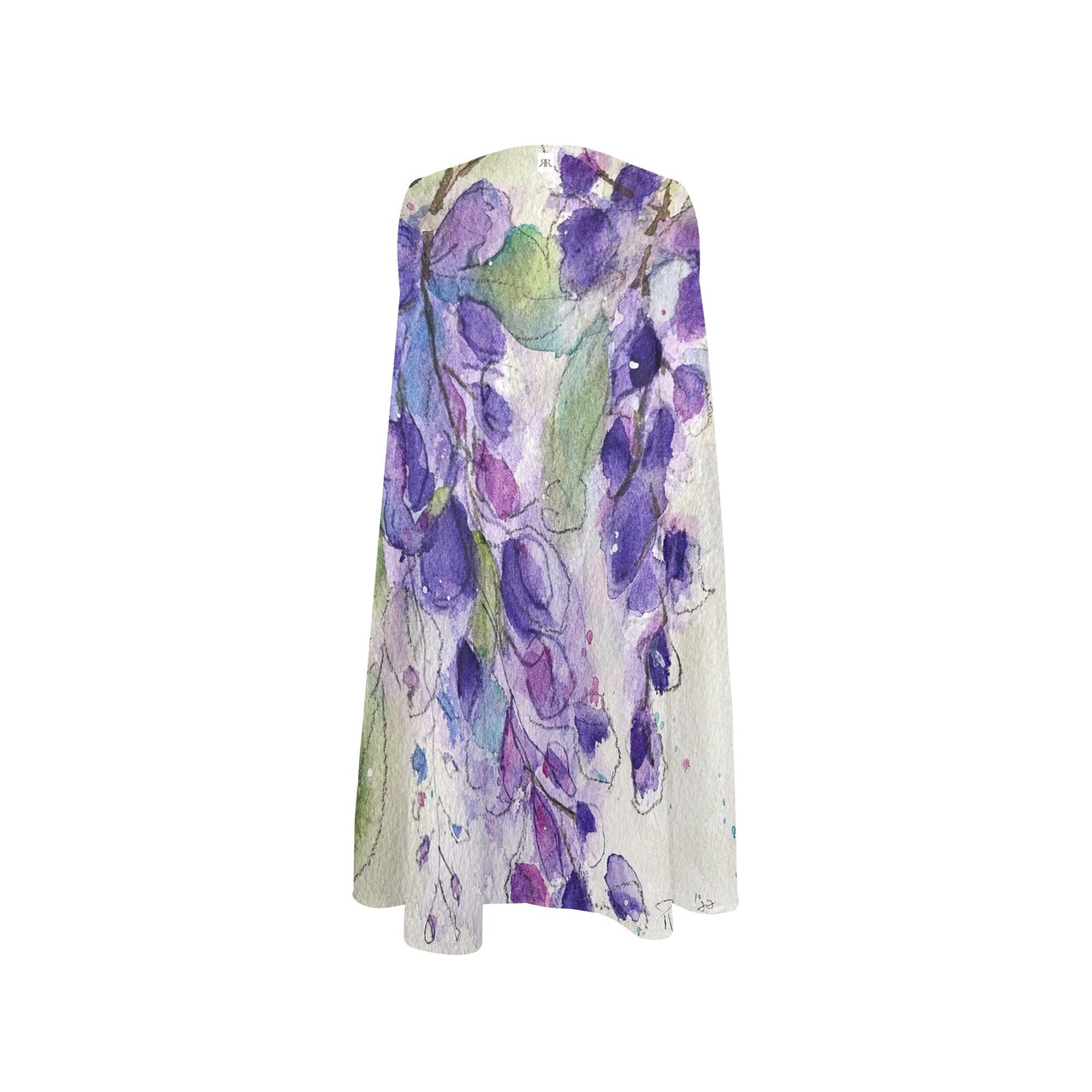Women's Summer Sleeveless A-Line Dress -Purple Wisteria