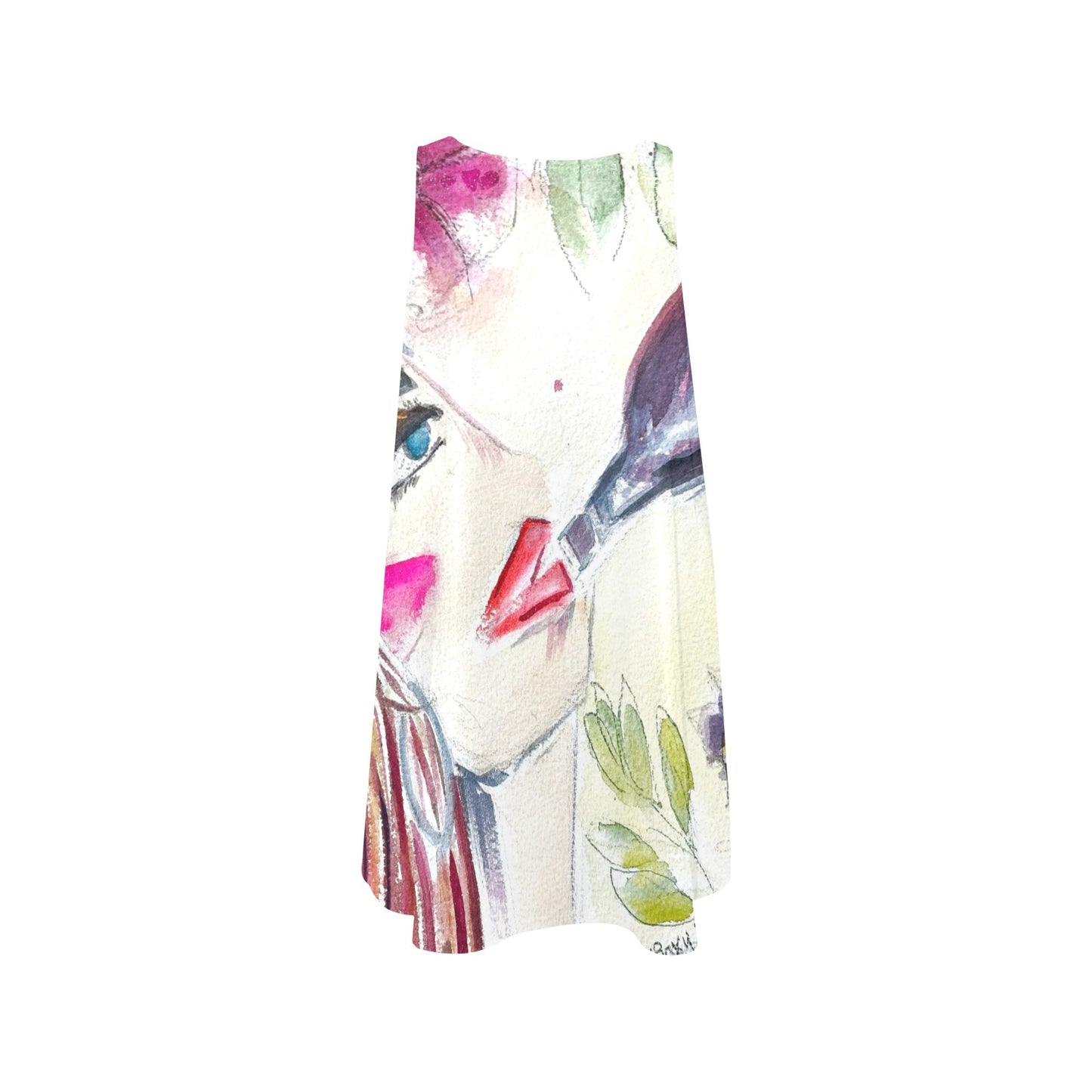 That Kind of Day - Women's Sleeveless A-Line  Dress