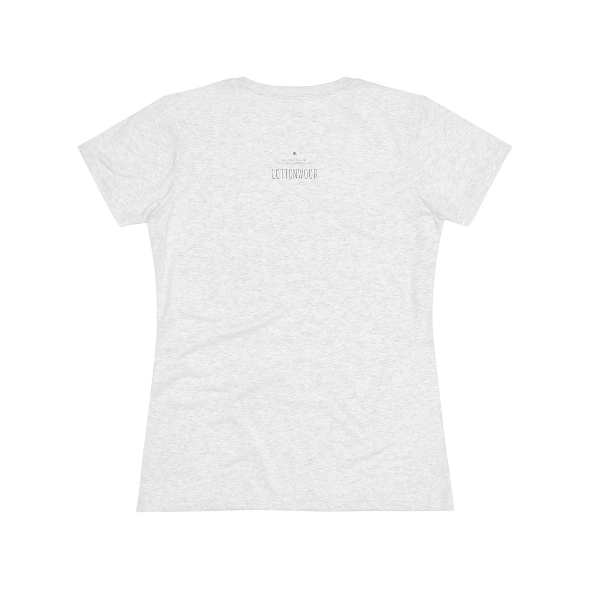 Cottonwood- Women's fitted Triblend Tee  tee shirt