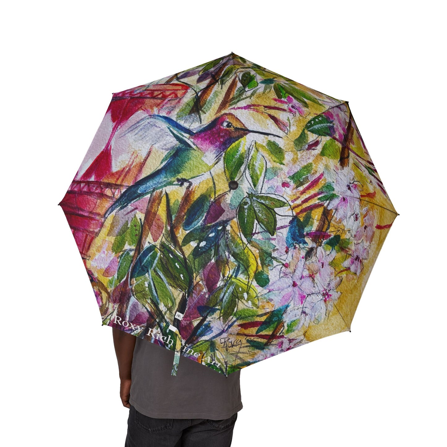 Umbrella- Hummingbird by the Jasmine