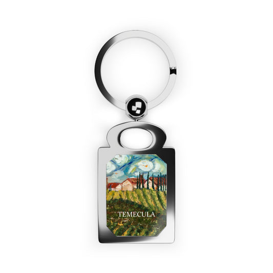 Avensole Winery Temecula Rectangle Photo Keyring