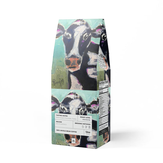 Edna Cow- Toasty Roast Coffee 12.0z Bag