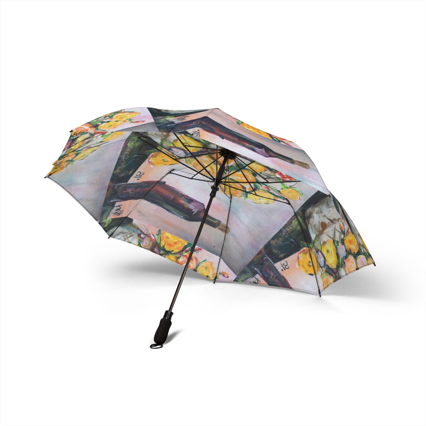 Umbrella- Basket of Yellow Ranunculas