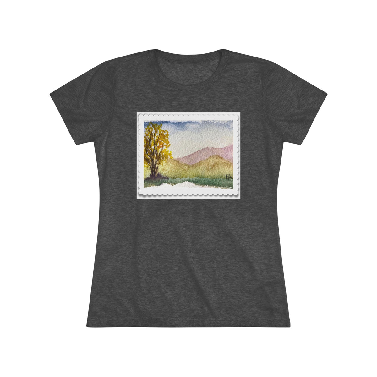 Cottonwood- Women's fitted Triblend Tee  tee shirt