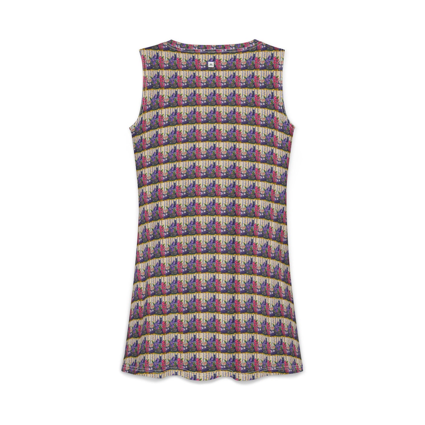 Women's Casual Dress — Light & Comfortable -Corbeaux Wine and Lavender