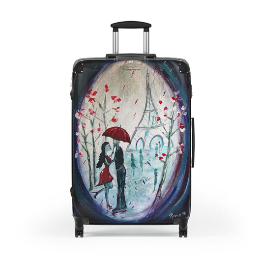 "I only have eyes for you" Carry on Suitcase (three sizes)
