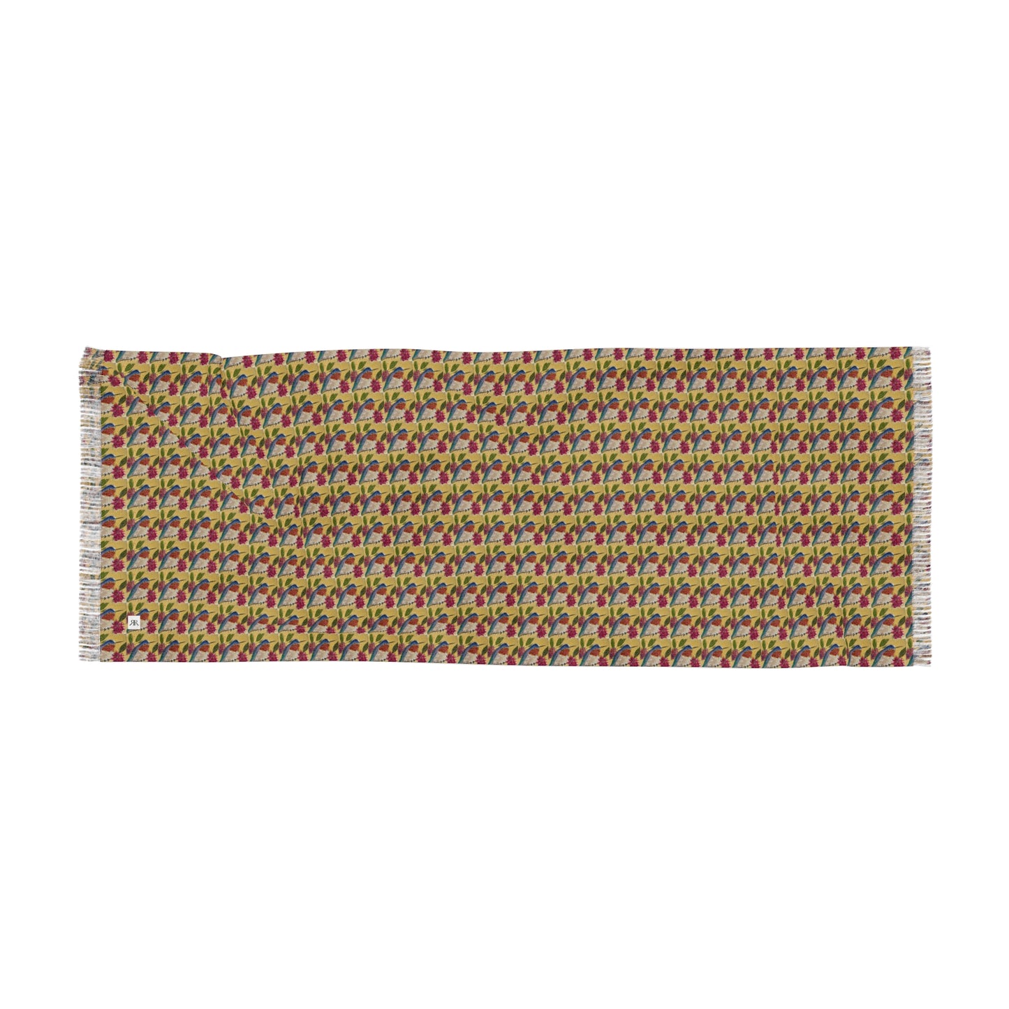 A Quiet Moment Hummingbird Art Scarf — Hummingbird Scarf