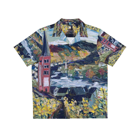 Merl Vineyard (et Monastère-Allemagne) Chemise hawaïenne pour hommes