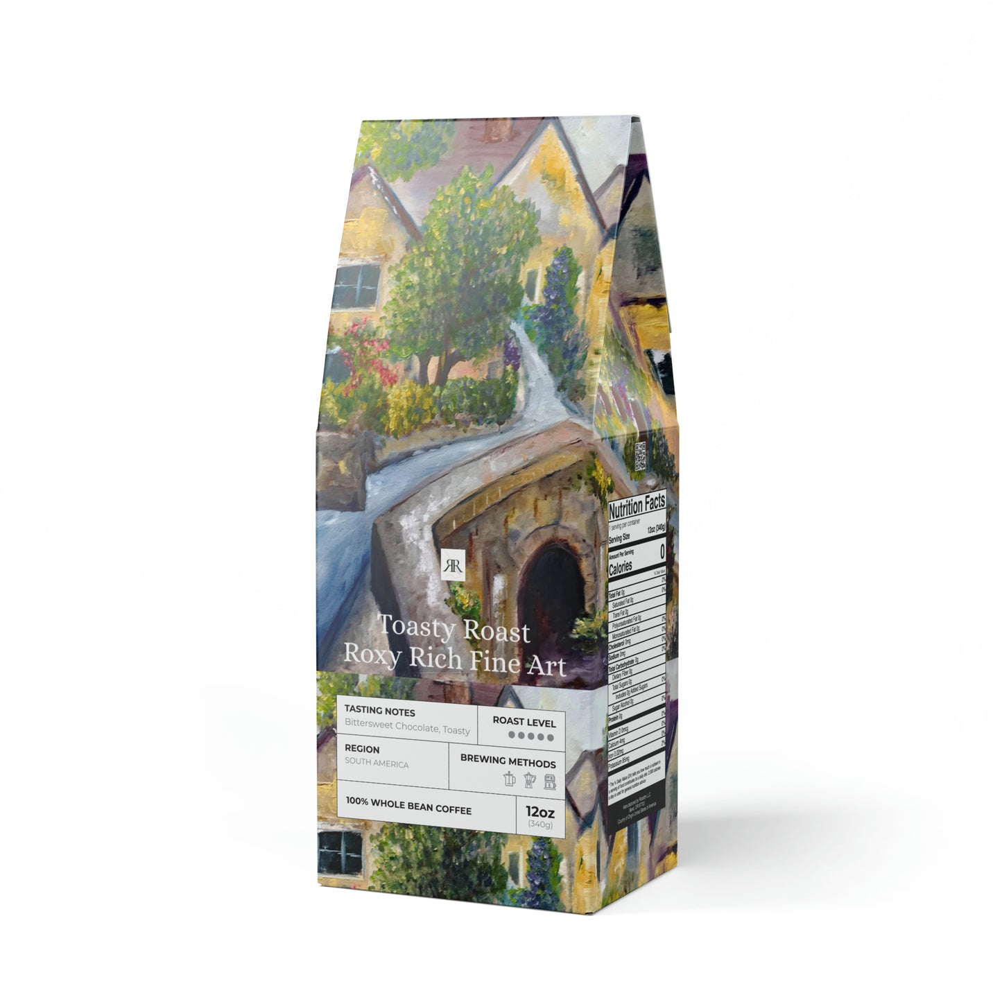 Castle Combe Cotswolds - Café tostado tostado, bolsa de 12,0 oz