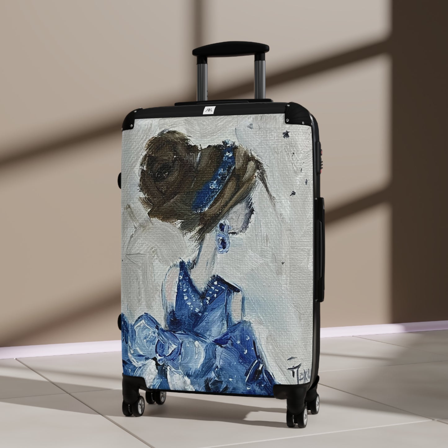 Valise cabine "Fancy in Blue" (+2 Tailles) 