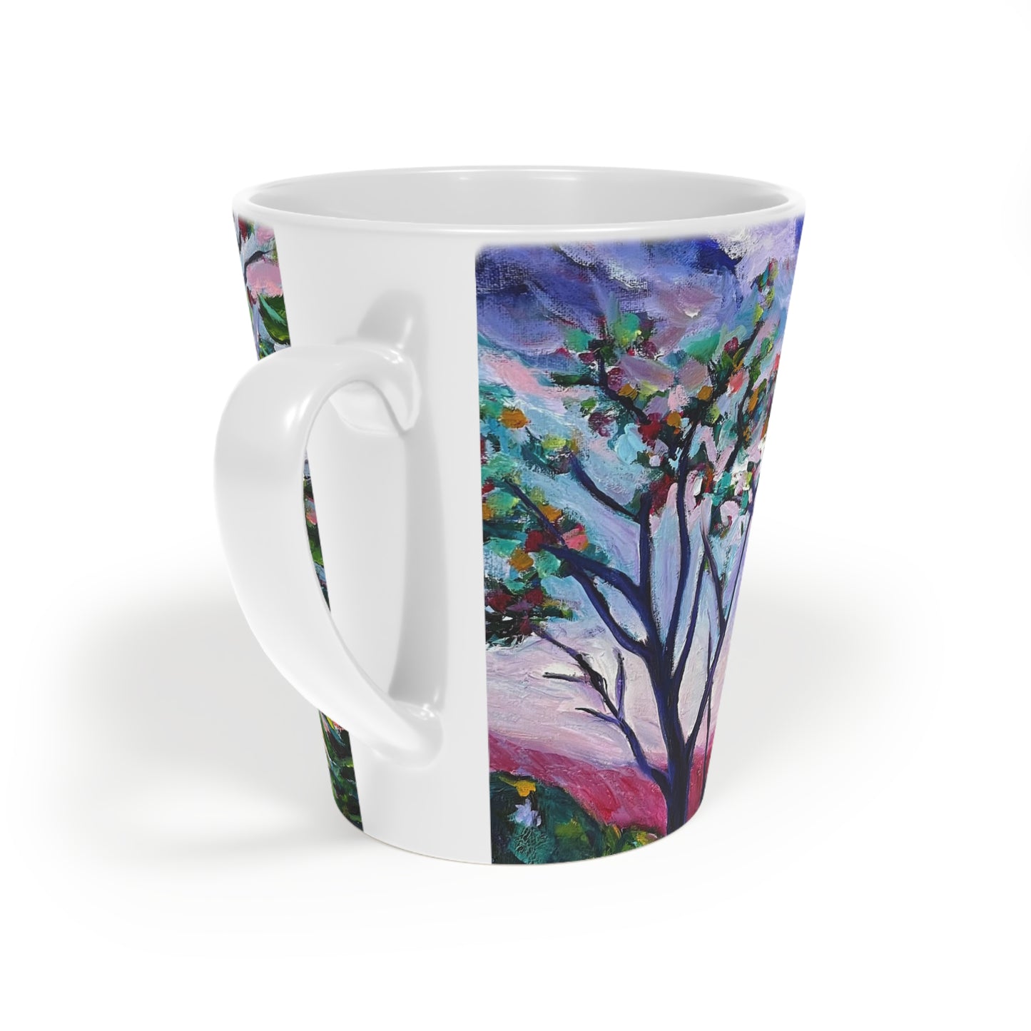 Sundown in Surrey Stanhill Court Latte Mug, 12oz