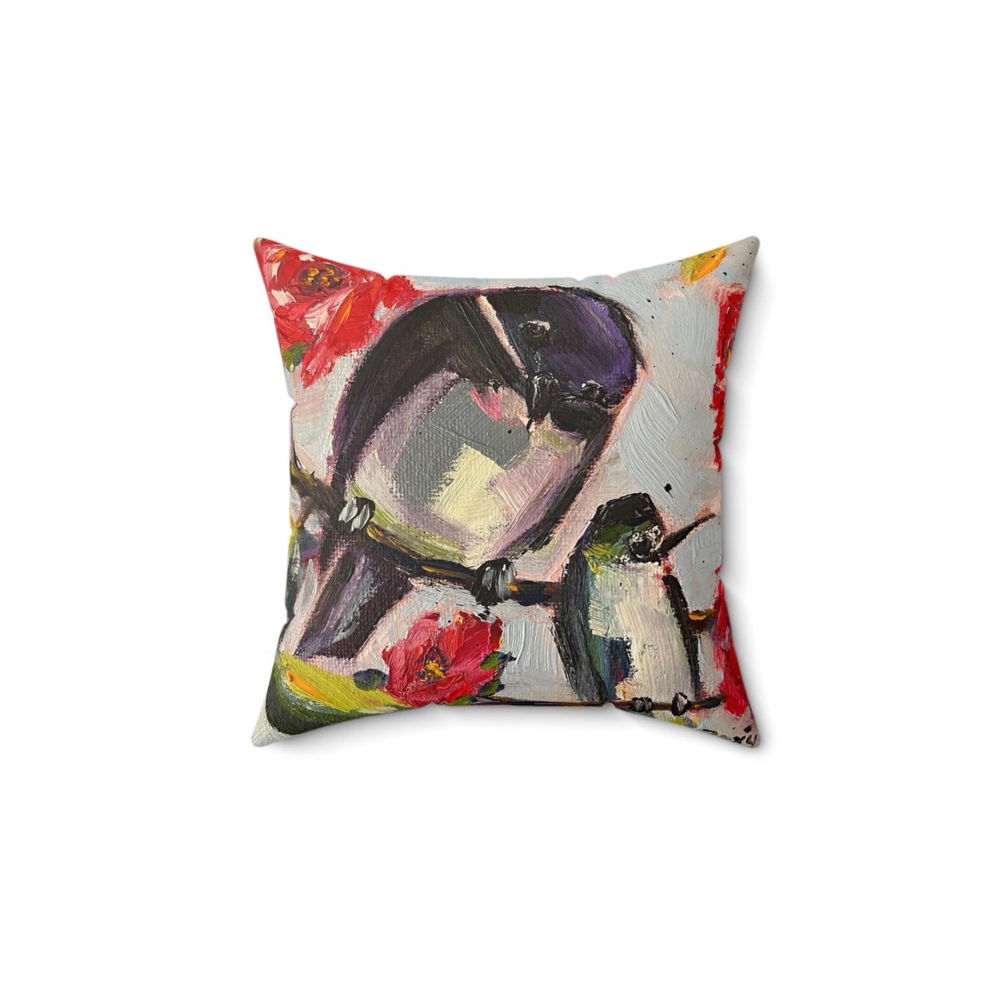 Feathered Friends Indoor Spun Polyester Square Pillow