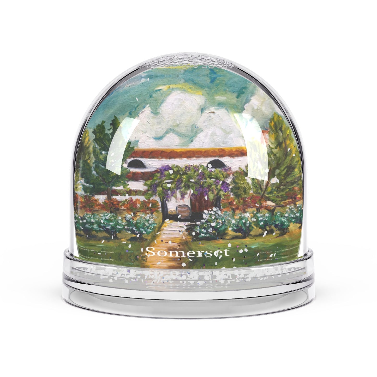Snow Globe - Somerset Vineyard and Winery-Temecula