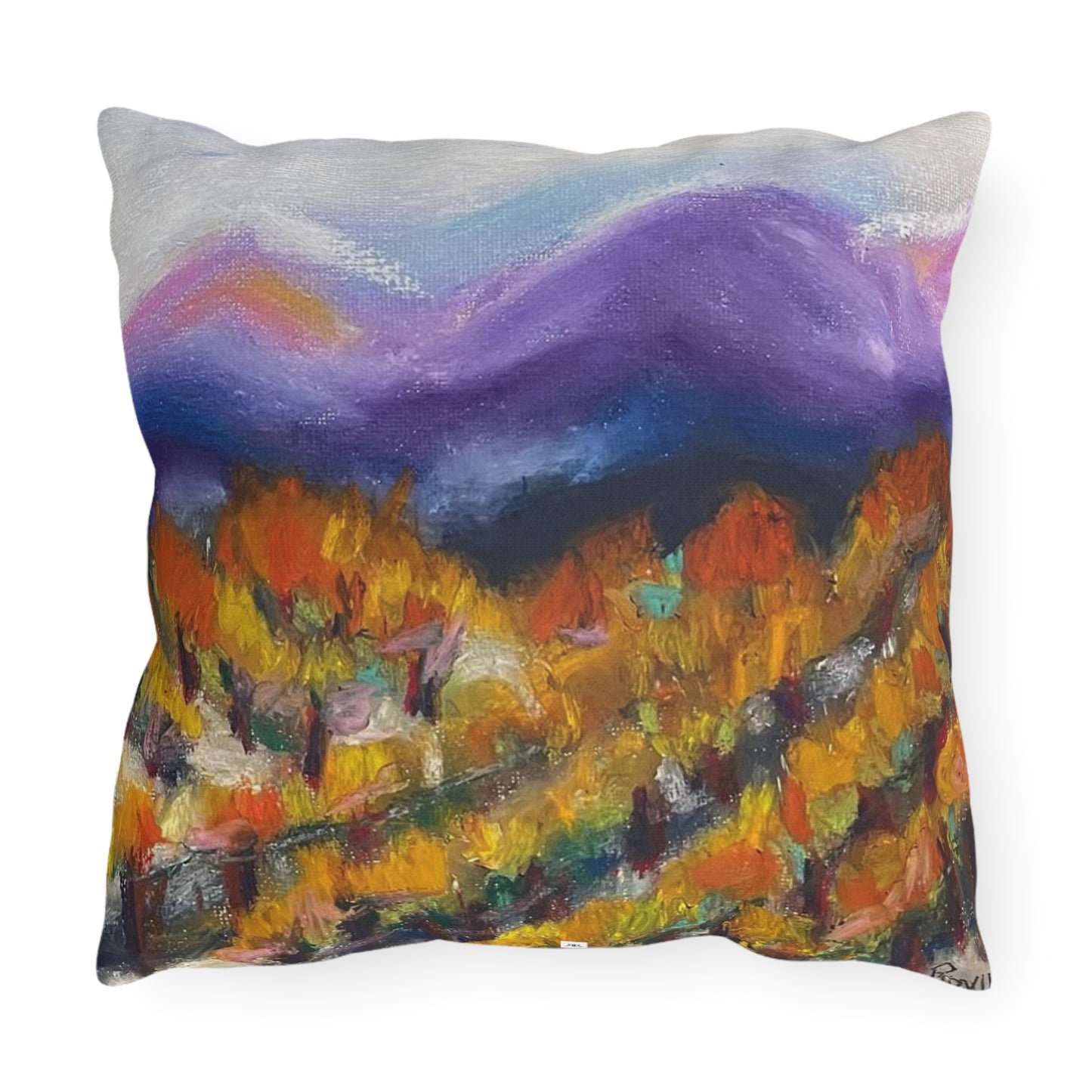 Misty Vines Outdoor Pillows