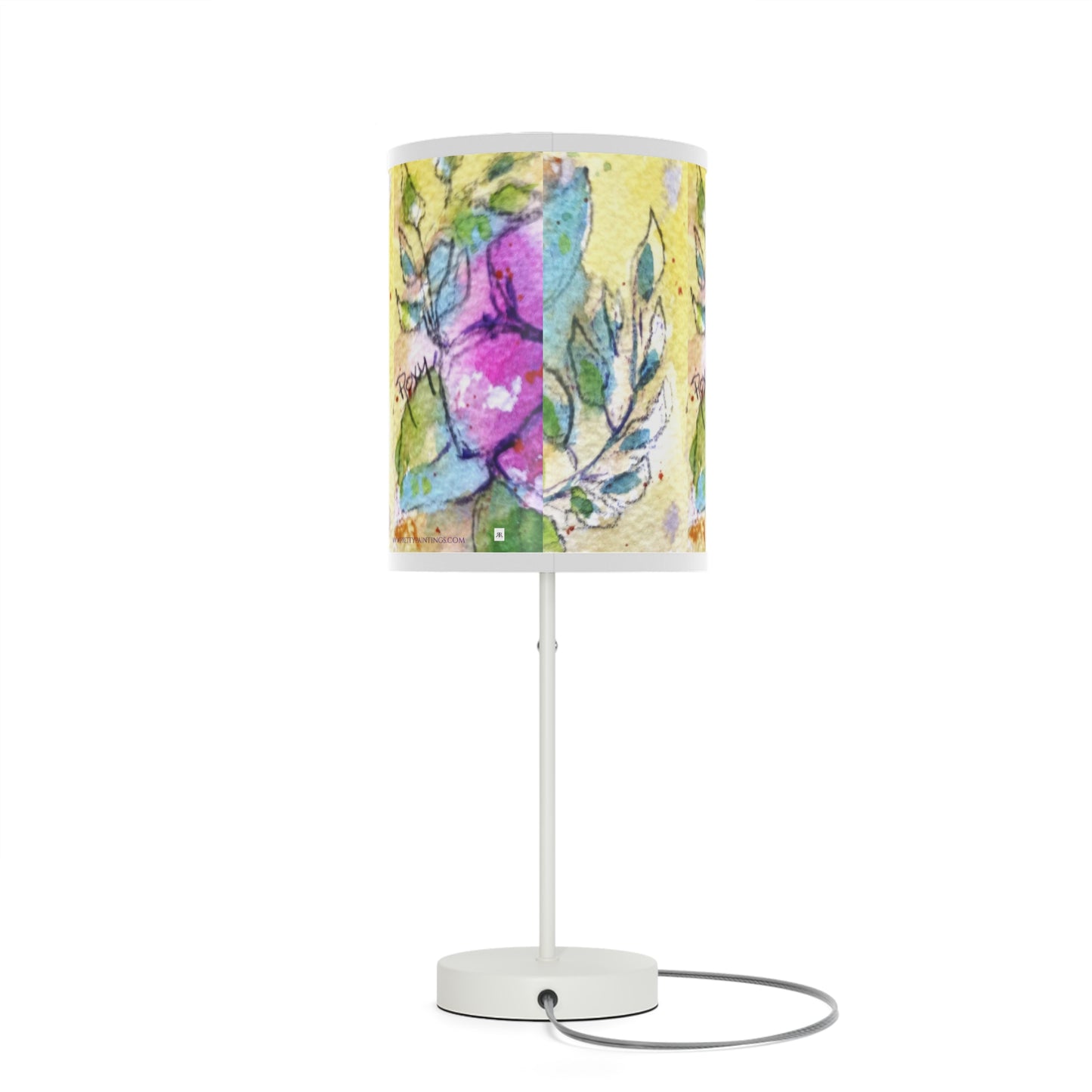 Lampe de jardin à fleurs roses sur pied, prise US|CA