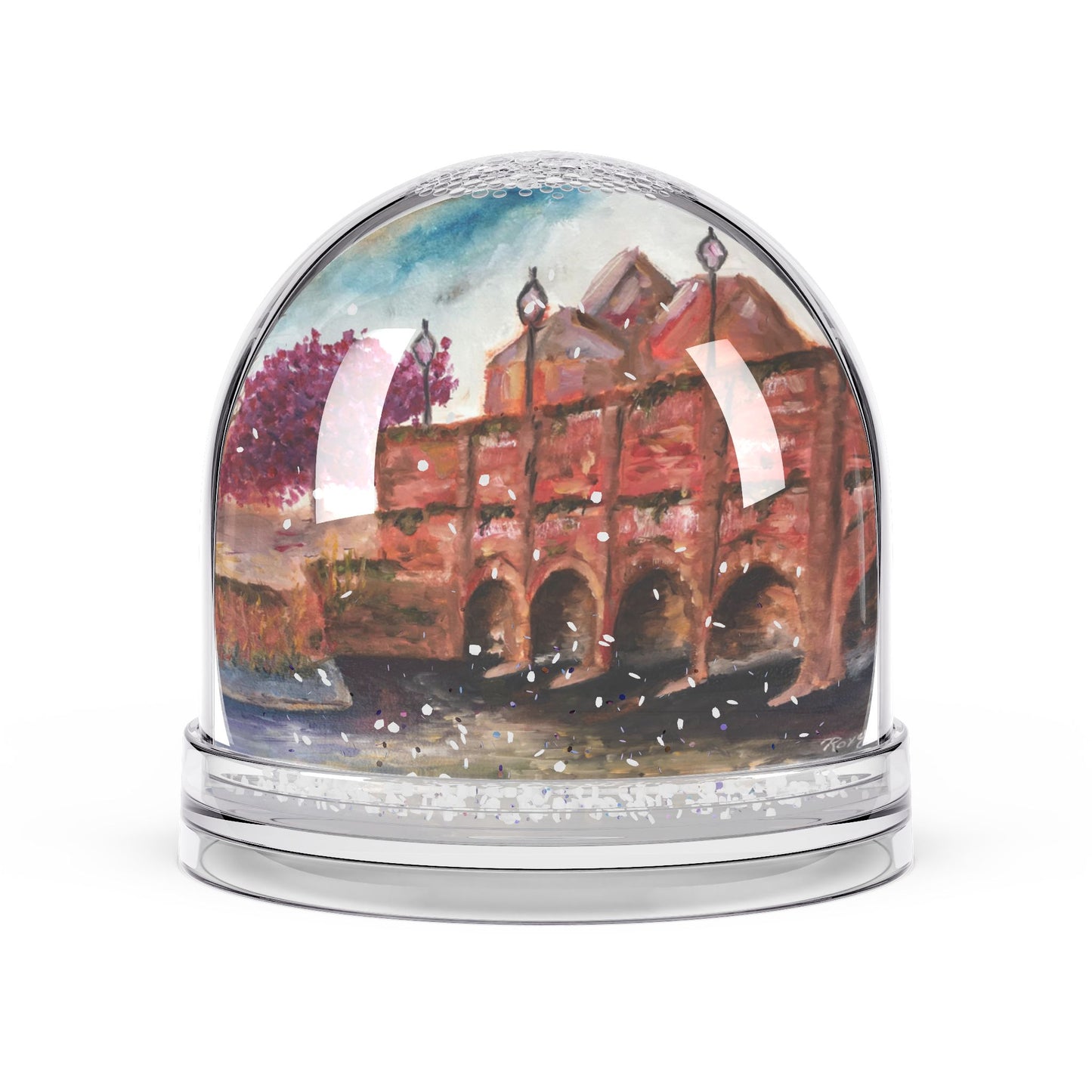 Snow Globe - Tramway Bridge-Stratford upon Avon-Cotswolds