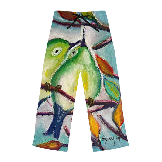 Pajama Pants - Cuddling Warblers- Women's Pajama Pants