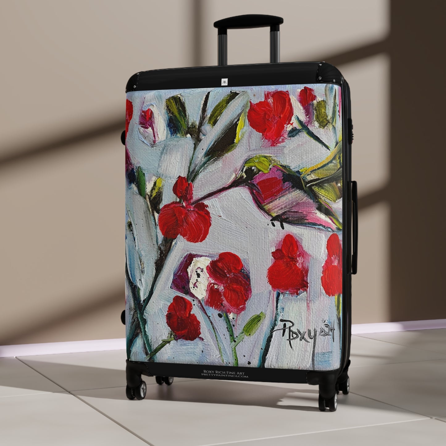 Hotlips Hummingbird Carry on Suitcase (Choose from 3 sizes)