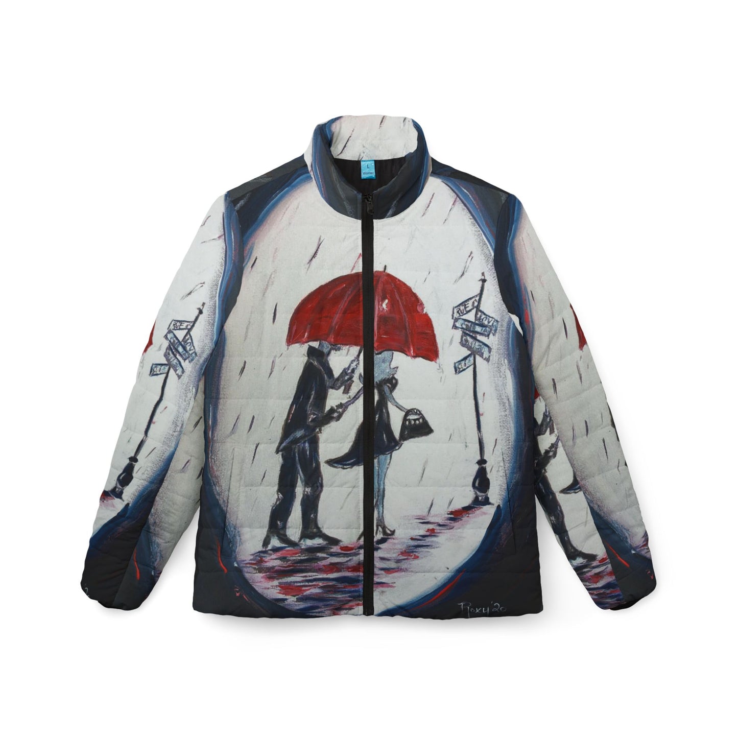 Women's Puffer Jacket - Roxy Rich Fine Art -The Gentleman-Paris Couple