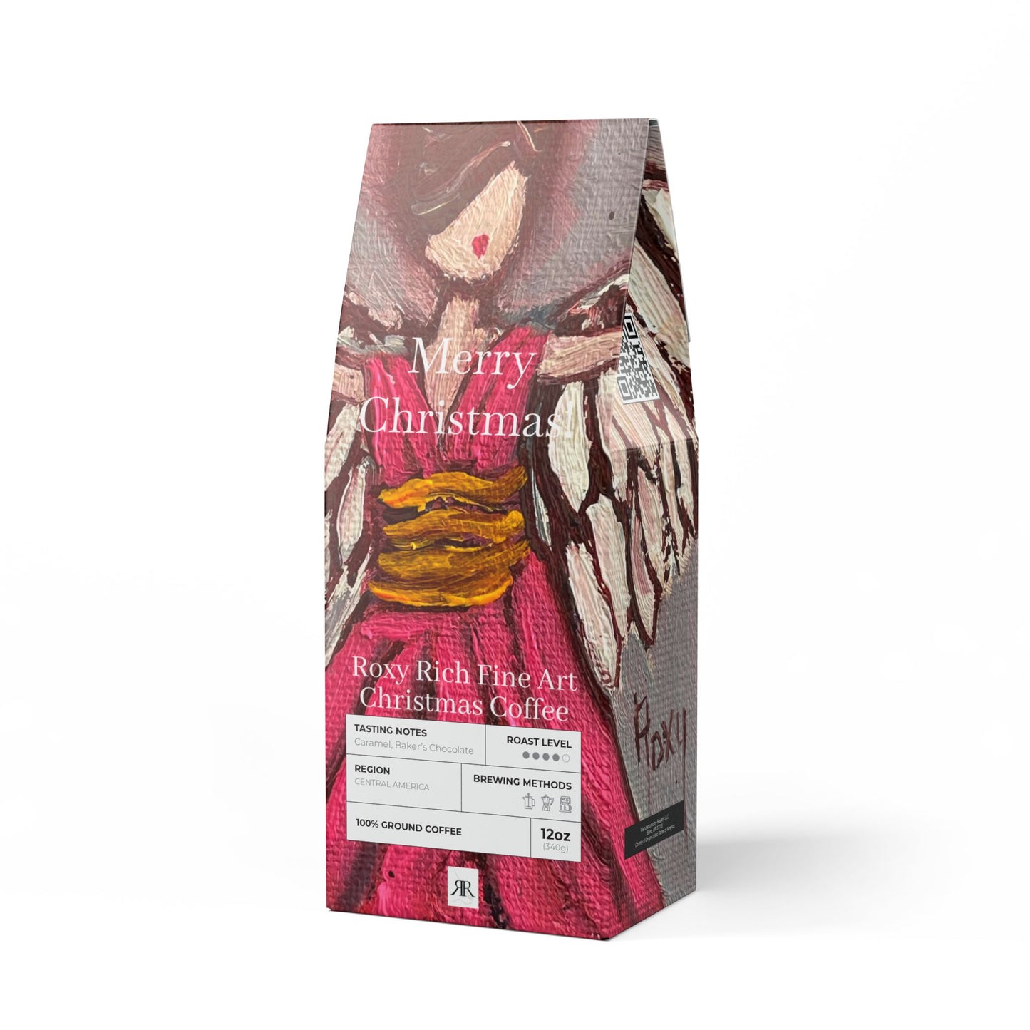 Pink Angel Christmas Coffee- (Medium-Dark Roast)