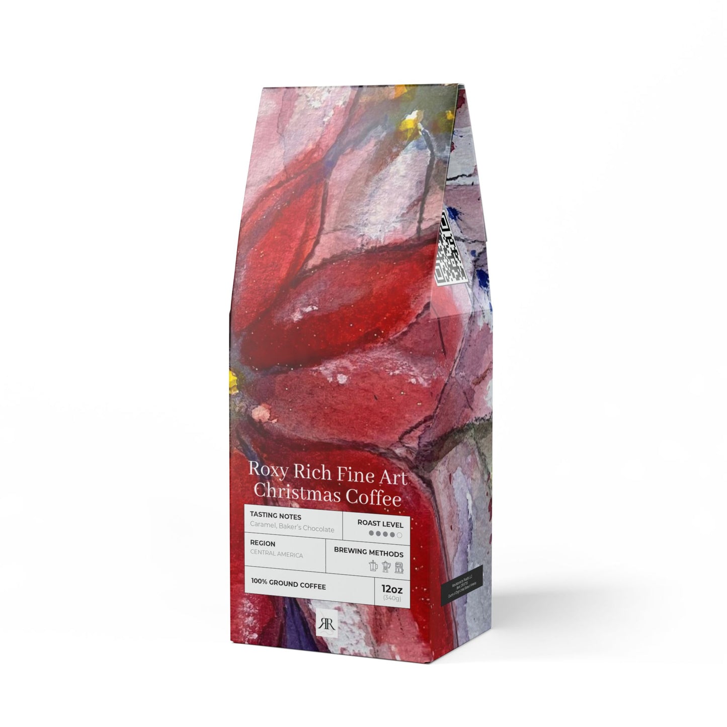 Poinsettias Christmas Coffee-Flathead Valley Coffee Blend (Medium-Dark Roast)