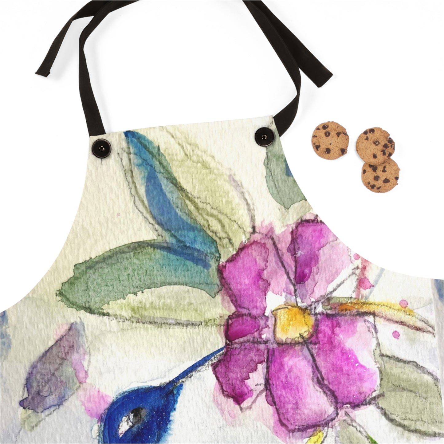 Hummingbird in Spring Apron