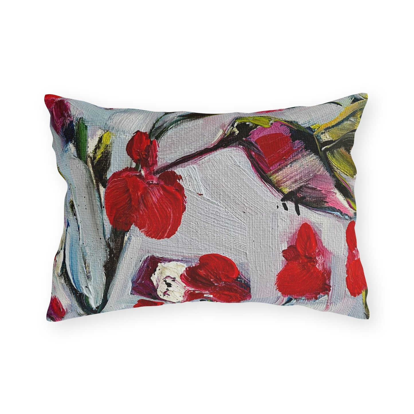 Hotlips Hummingbird Outdoor Pillows