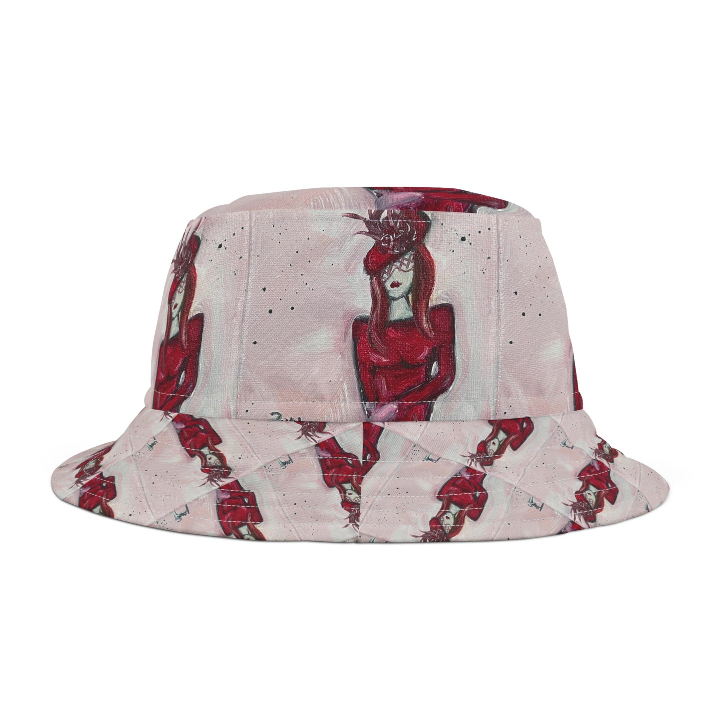 Fascinant avec un chapeau rouge