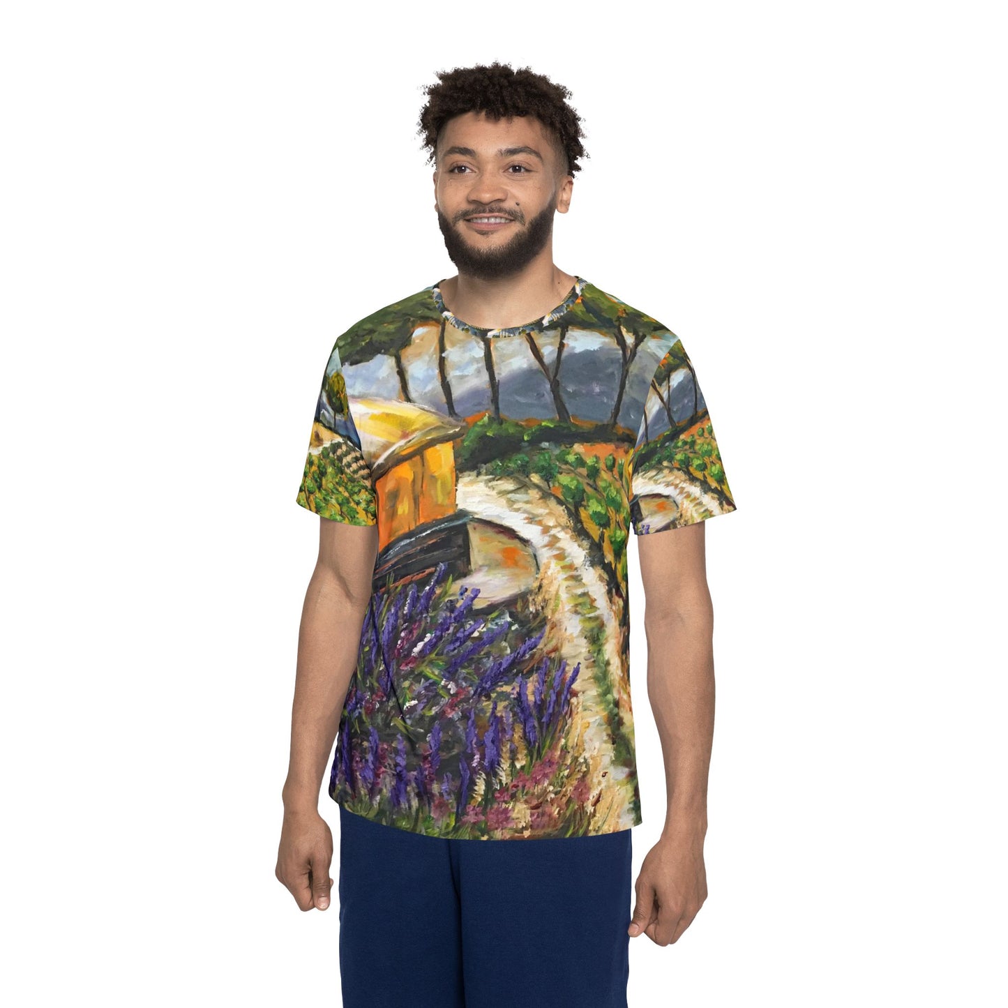 Men's Sports Jersey - Summer Vines