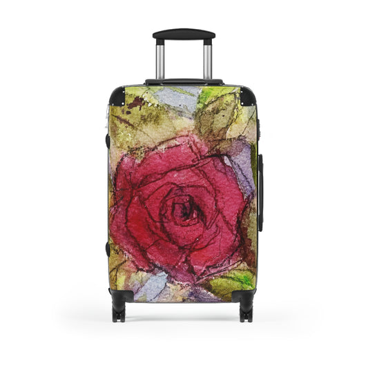 Valise cabine Red Rose (+ 2 tailles) 