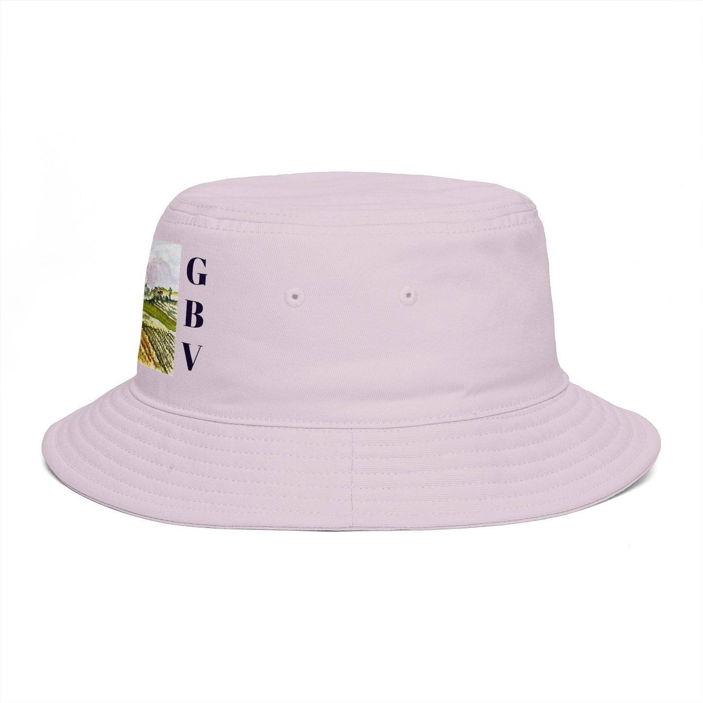 Roxy Rich Fine Art -Road Down from the Villa-GBV- Bucket Hat — Stylish Durable Travel Hat