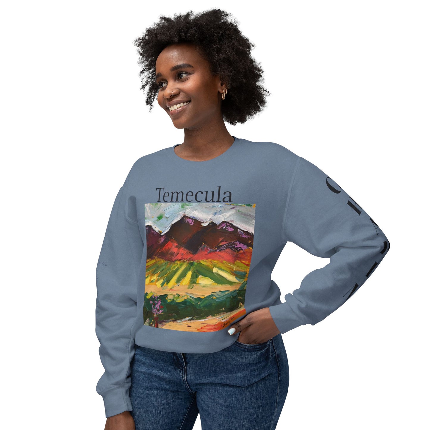 Temecula Mountain View Crewneck Sweatshirt-Unisex