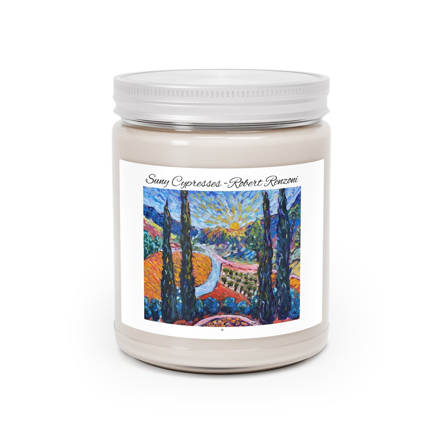 Scented Candle 9oz-Sunny Cypresses-Robert Renzoni Winery