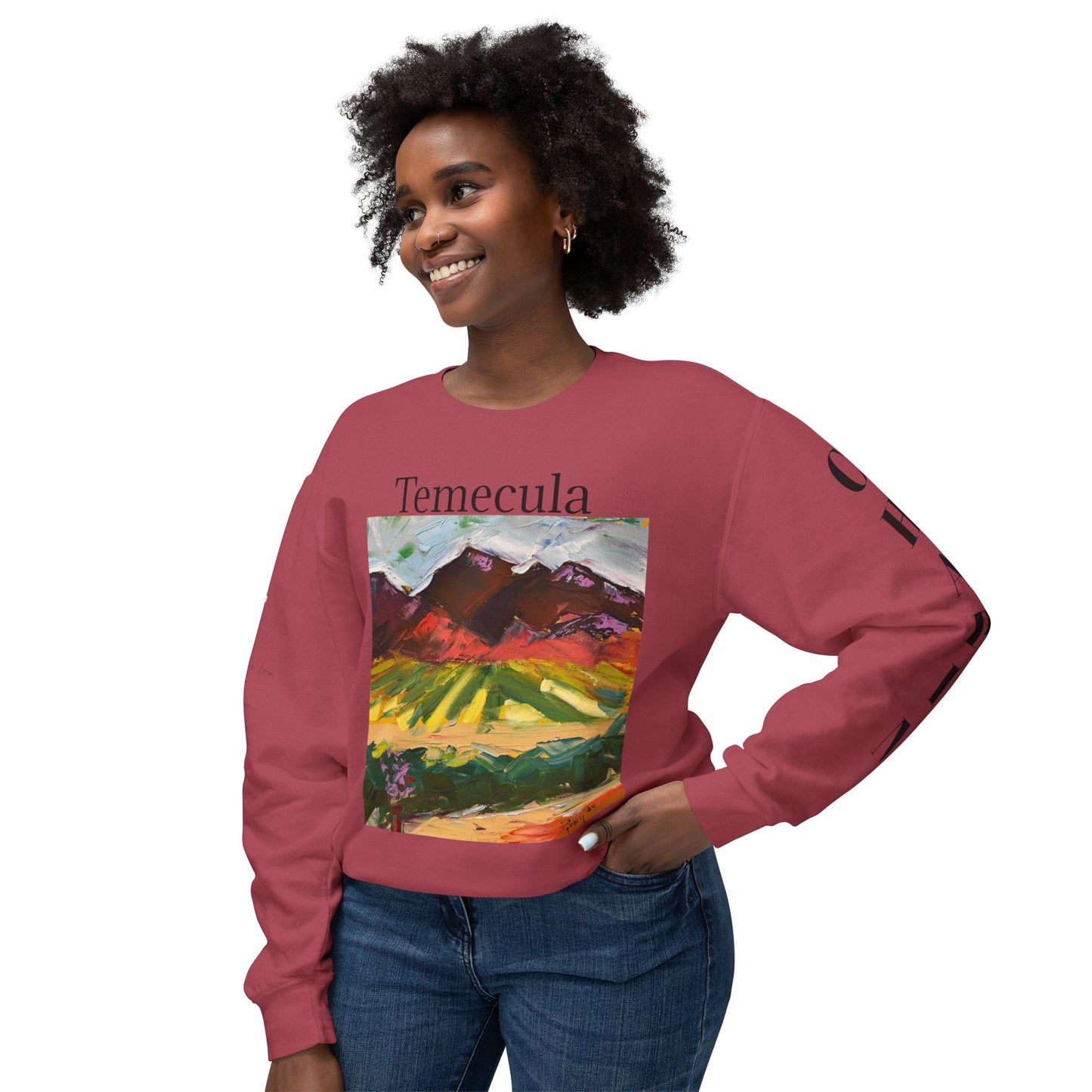 Temecula Mountain View Crewneck Sweatshirt-Unisex