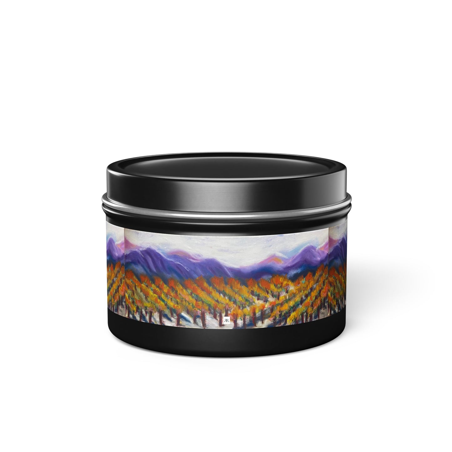 Misty Vines Wine Country Tin Candle