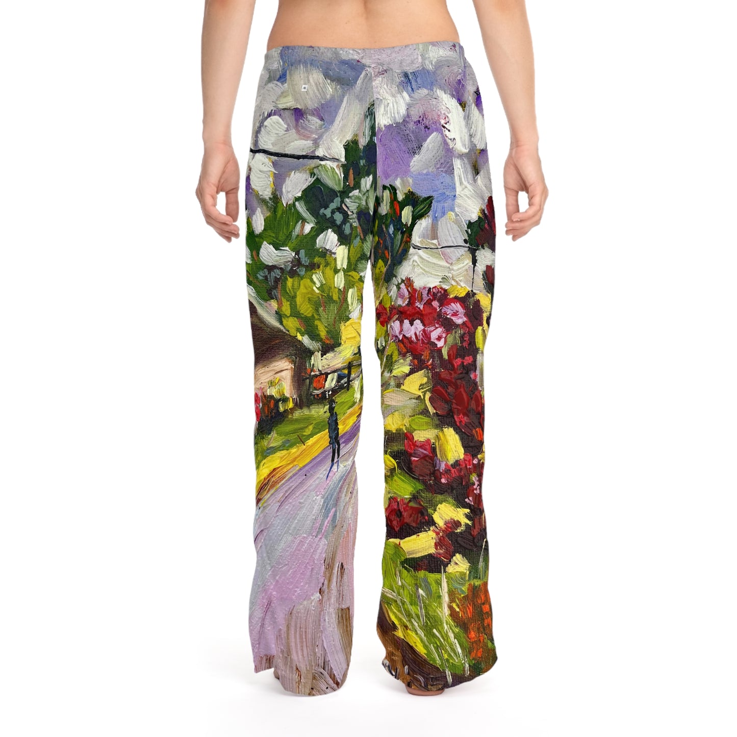 Women's Pajama Pants-Dreamy Walk in Churchill Cotswolds